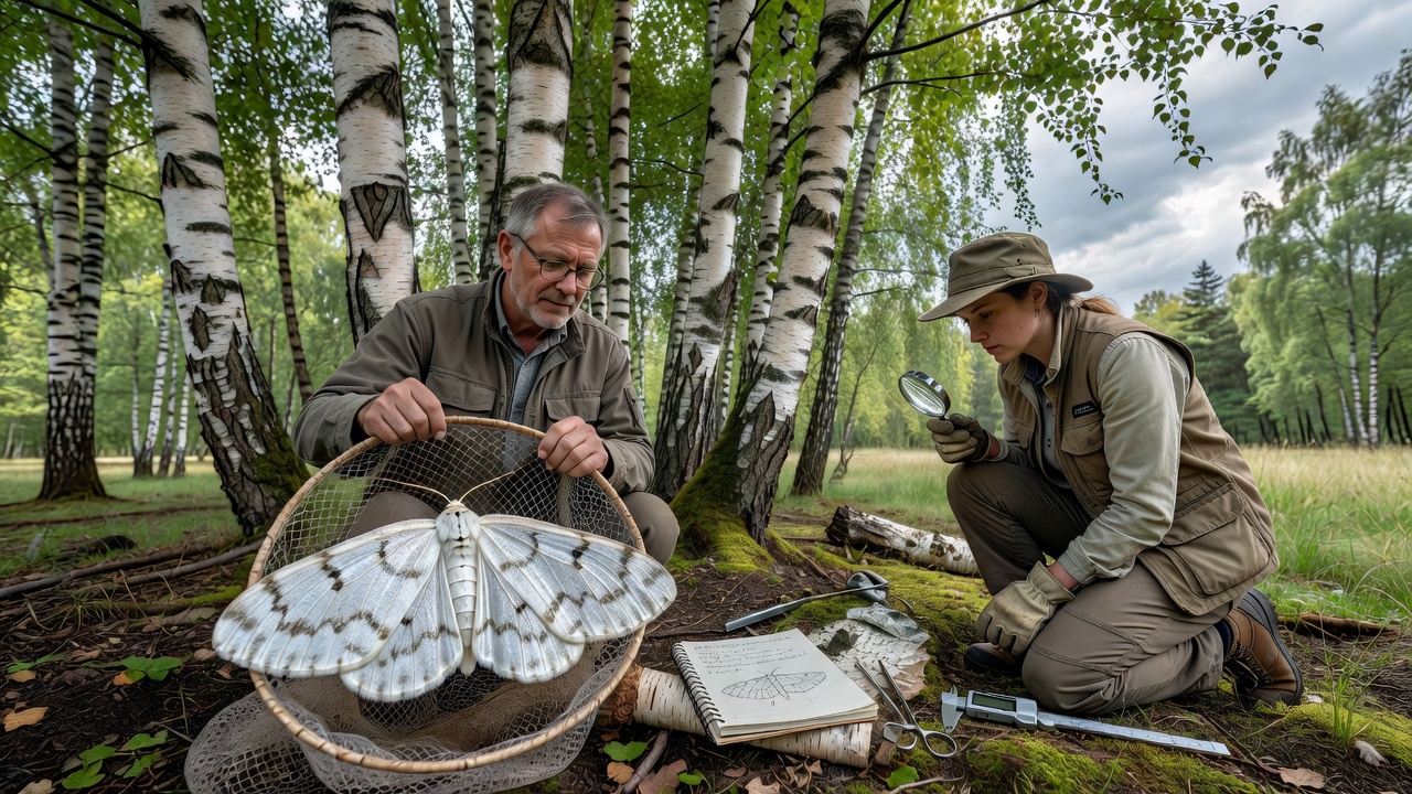 Rare Moth Rediscovered in Birch Grove Canopy